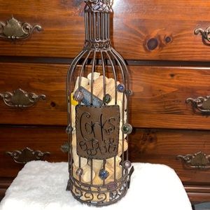 Wine bottle decor